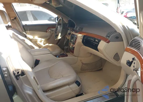 2001 Mercedes-Benz S 430 z USA, uszkodzony, nr VIN WDBNG70J61A189945